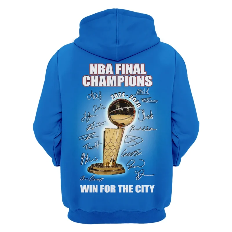 Basketball Hoodie NBA 2025 For Fan Basketball HVN1085OKC062325HOD - Image 3