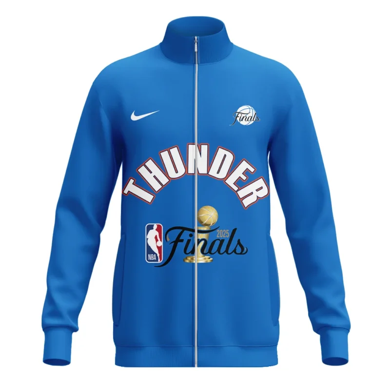 Basketball Stand Collar Jacket NBA 2025 For Fan Basketball HVN1085OKC062325SCJ - Image 2