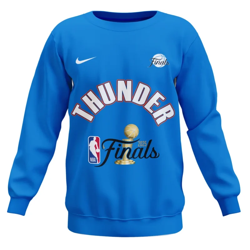 Basketball Sweatshirt NBA 2025 For Fan Basketball HVN1085OKC062325SW - Image 2