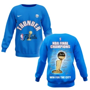 Basketball Sweatshirt NBA 2025 For Fan Basketball HVN1085OKC062325SW