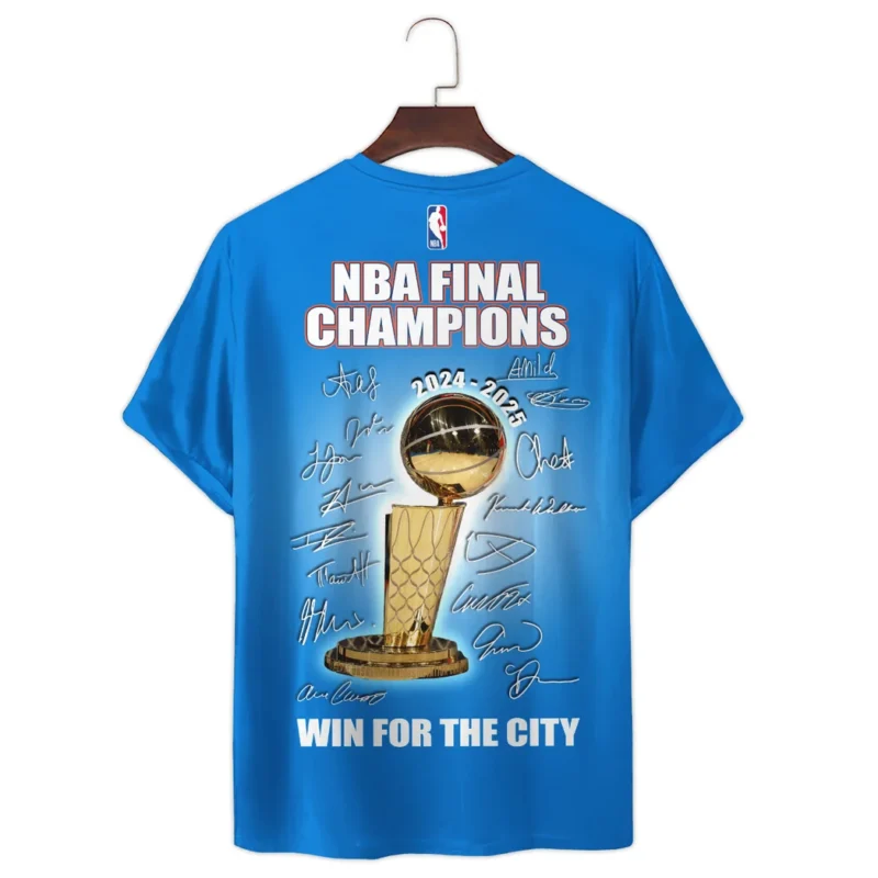 Basketball Club T-Shirt NBA 2025 For Fan Basketball Club HVN1085OKC062325TS3D - Image 3