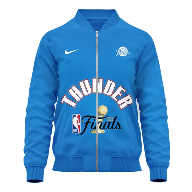 Basketball Bomber Jacket NBA 2025 For Fan Basketball HVN1086OKC062325BOB - Image 2