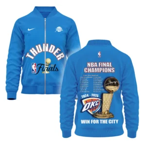 Basketball Bomber Jacket NBA 2025 For Fan Basketball HVN1086OKC062325BOB