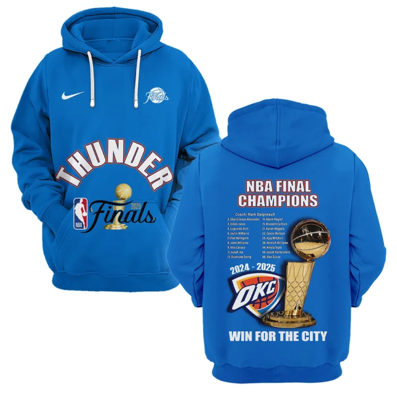 Basketball Hoodie NBA 2025 For Fan Basketball HVN1086OKC062325HOD