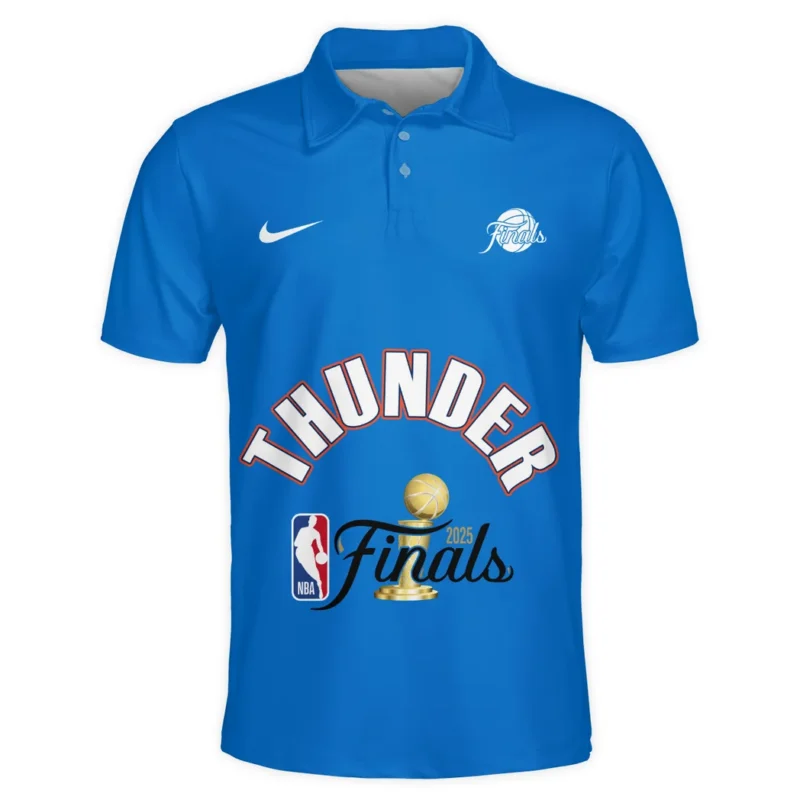 Basketball Club Polo Shirt NBA 2025 For Fan Basketball Club HVN1086OKC062325POS - Image 2