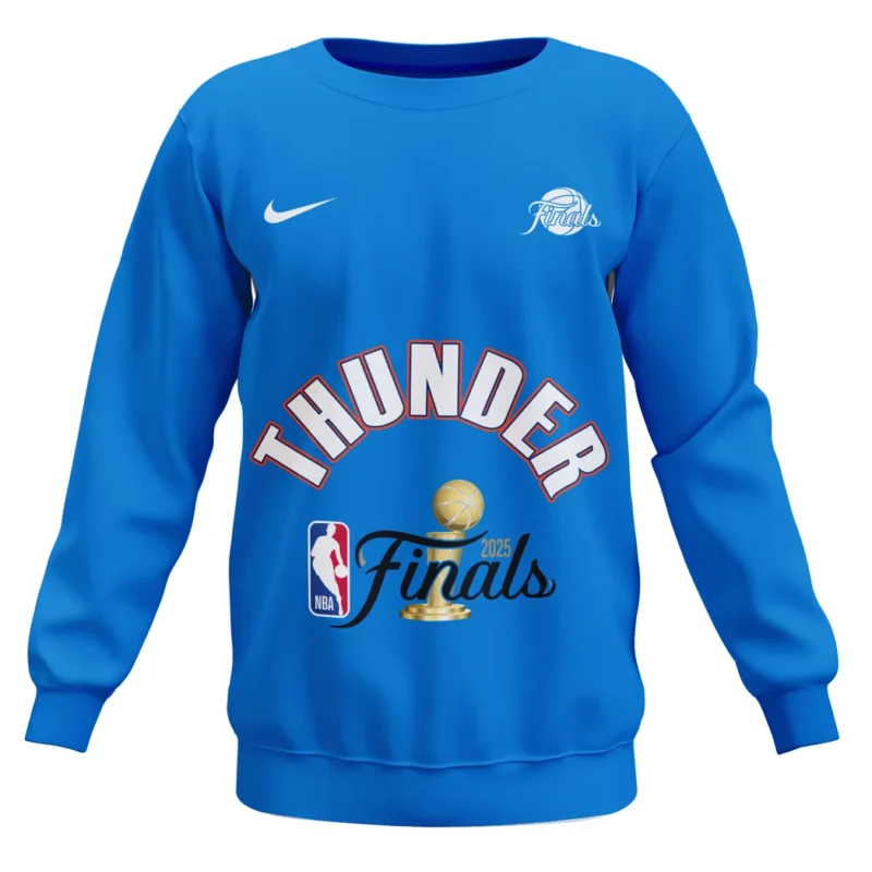 Basketball Sweatshirt NBA 2025 For Fan Basketball HVN1086OKC062325SW - Image 2