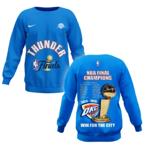 Basketball Sweatshirt NBA 2025 For Fan Basketball HVN1086OKC062325SW