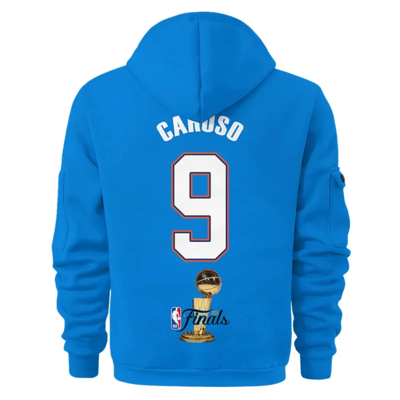 Alex Caruso Hoodie Half Zipper NBA 2025 For Fan Alex Caruso HVN1087AC062325HODZ - Image 3