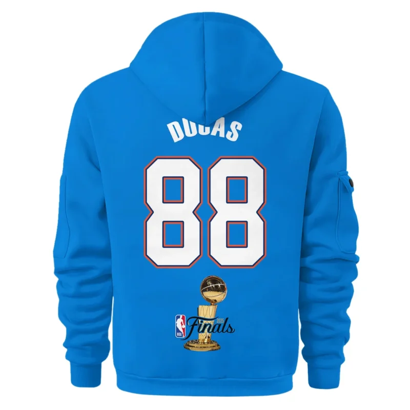 Alex Ducas Hoodie Half Zipper NBA 2025 For Fan Alex Ducas HVN1087AD062325HODZ - Image 3