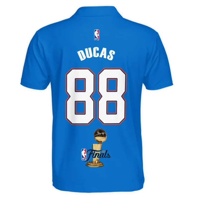 Basketball Player Polo Shirt NBA 2025 For Fan Basketball Player HVN1087AD062325POS - Image 3