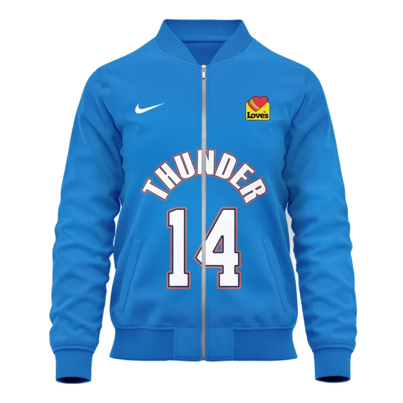 Adam Flagler Bomber Jacket NBA 2025 For Fan Adam Flagler HVN1087AF062325BOB - Image 2