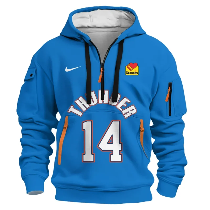 Adam Flagler Hoodie Half Zipper NBA 2025 For Fan Adam Flagler HVN1087AF062325HODZ - Image 2
