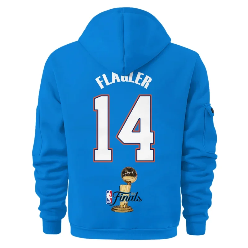 Adam Flagler Hoodie Half Zipper NBA 2025 For Fan Adam Flagler HVN1087AF062325HODZ - Image 3