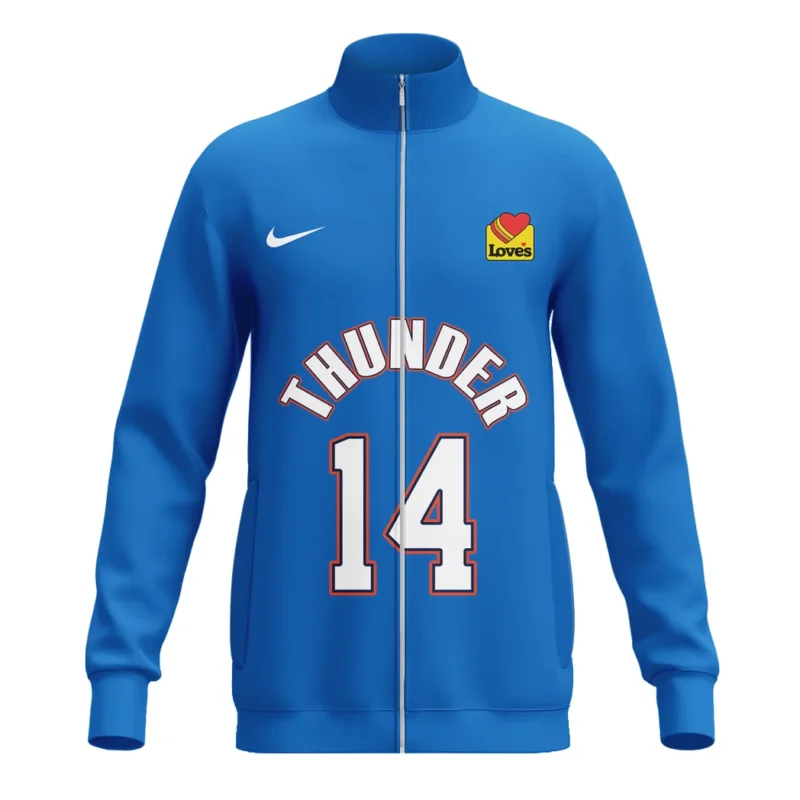 Adam Flagler Stand Collar Jacket NBA 2025 For Fan Adam Flagler HVN1087AF062325SCJ - Image 2