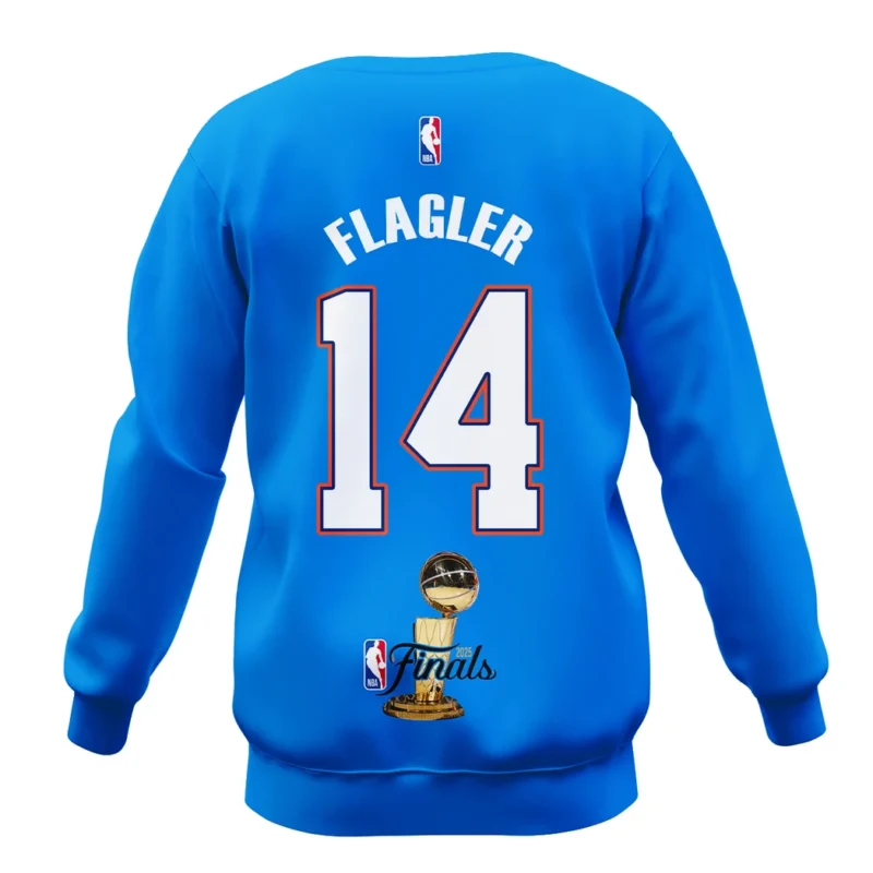 Adam Flagler Sweatshirt NBA 2025 For Fan Adam Flagler HVN1087AF062325SW - Image 3