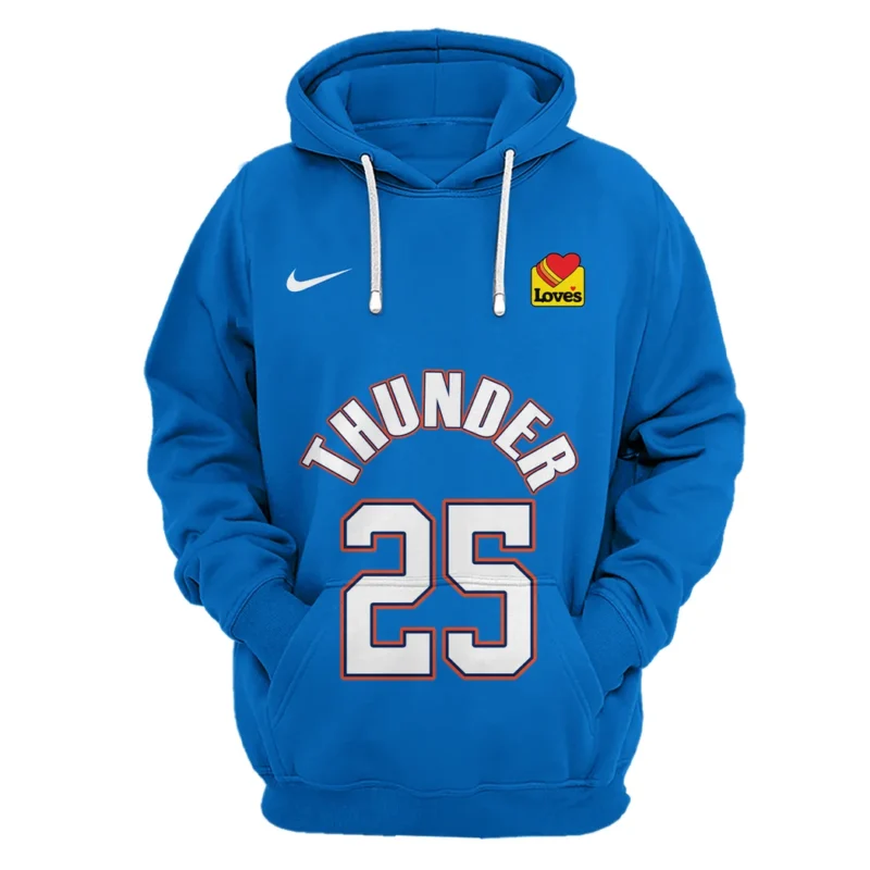 Ajay Mitchell Hoodie NBA 2025 For Fan Ajay Mitchell HVN1087AM062325HOD - Image 2