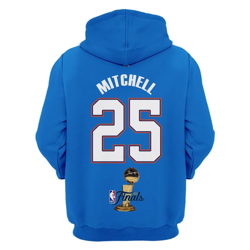 Ajay Mitchell Hoodie NBA 2025 For Fan Ajay Mitchell HVN1087AM062325HOD - Image 3