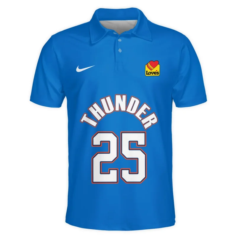 Basketball Player Polo Shirt NBA 2025 For Fan Basketball Player HVN1087AM062325POS - Image 2