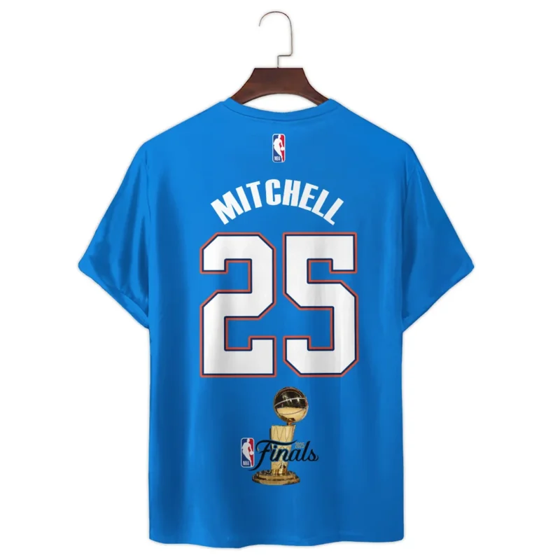 Basketball Player T-Shirt NBA 2025 For Fan Basketball Player HVN1087AM062325TS3D - Image 3