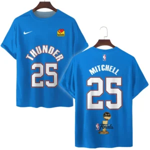 Basketball Player T-Shirt NBA 2025 For Fan Basketball Player HVN1087AM062325TS3D