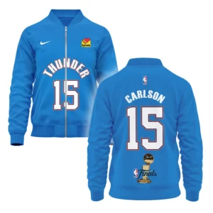 Branden Carlson  Bomber Jacket NBA 2025 For Fan Branden Carlson  HVN1087BC062325BOB