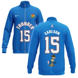 Branden Carlson  Stand Collar Jacket NBA 2025 For Fan Branden Carlson  HVN1087BC062325SCJ