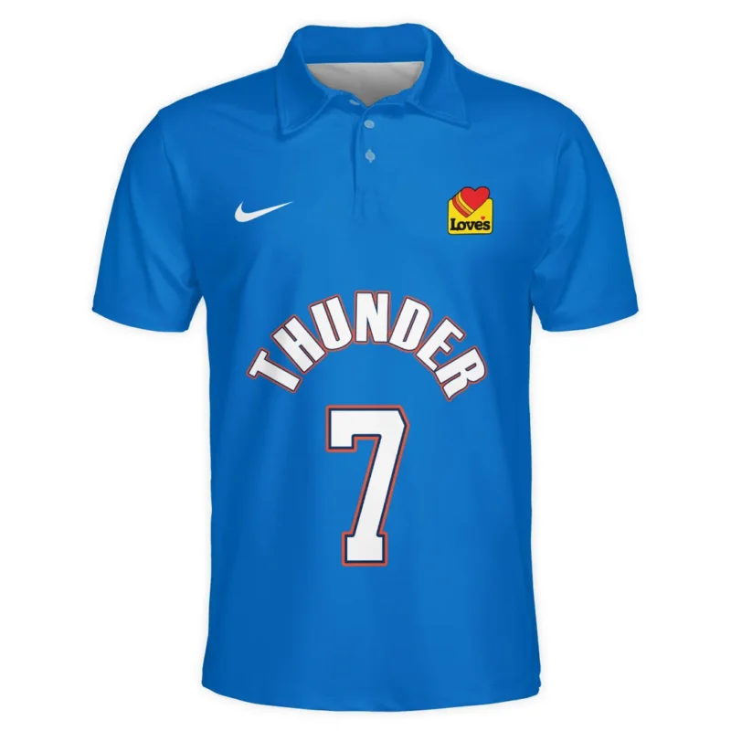 Basketball Player Polo Shirt NBA 2025 For Fan Basketball Player HVN1087CH062325POS - Image 2
