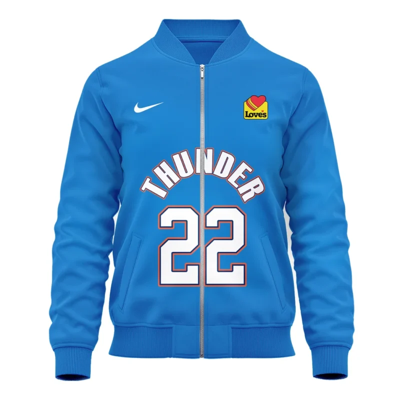 Cason Wallace Bomber Jacket NBA 2025 For Fan Cason Wallace HVN1087CW062325BOB - Image 2