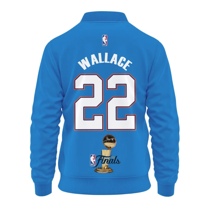 Cason Wallace Bomber Jacket NBA 2025 For Fan Cason Wallace HVN1087CW062325BOB - Image 3