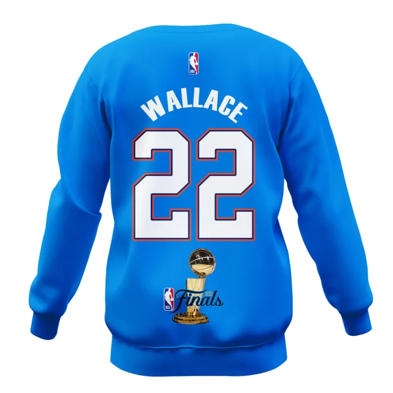 Cason Wallace Sweatshirt NBA 2025 For Fan Cason Wallace HVN1087CW062325SW - Image 3
