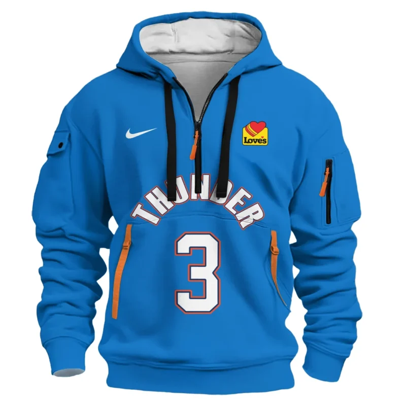 Dilon Jones Hoodie Half Zipper NBA 2025 For Fan Dilon Jones HVN1087DJ062325HODZ - Image 2