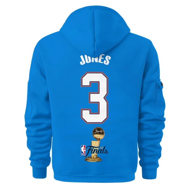 Dilon Jones Hoodie Half Zipper NBA 2025 For Fan Dilon Jones HVN1087DJ062325HODZ - Image 3