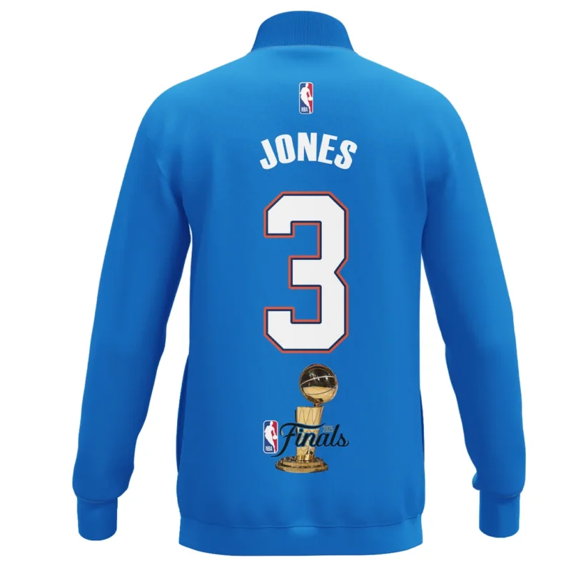 Dilon Jones Stand Collar Jacket NBA 2025 For Fan Dilon Jones HVN1087DJ062325SCJ - Image 3