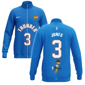 Dilon Jones Stand Collar Jacket NBA 2025 For Fan Dilon Jones HVN1087DJ062325SCJ