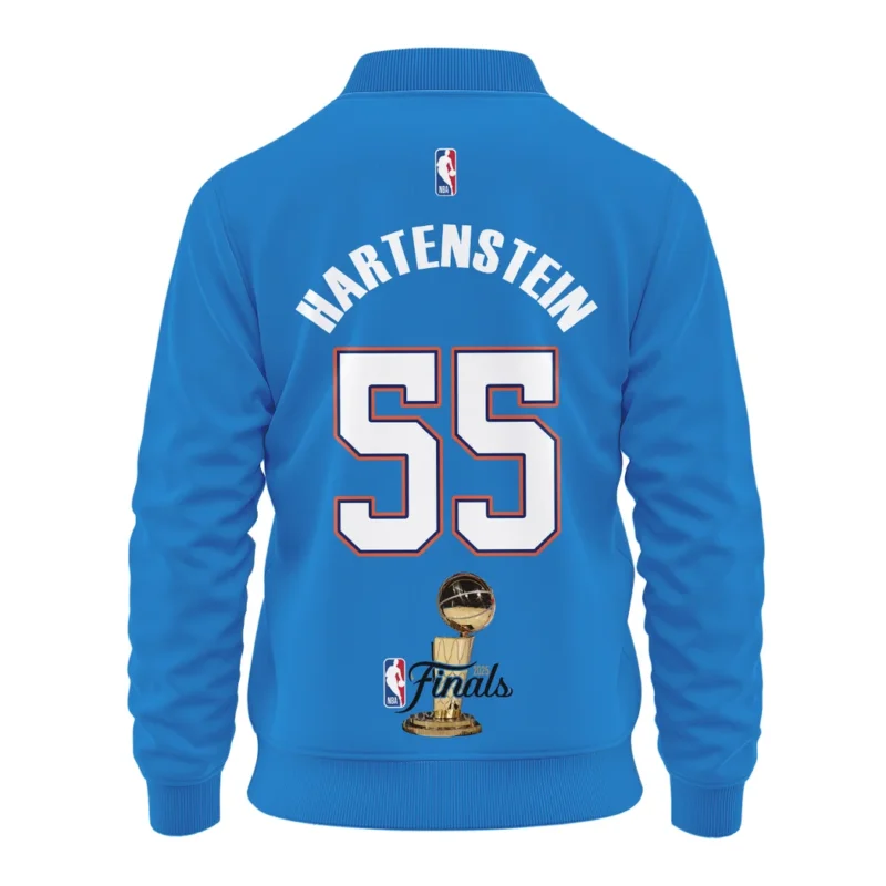 Isaiah Hartenstein  Bomber Jacket NBA 2025 For Fan Isaiah Hartenstein  HVN1087IH062325BOB - Image 3