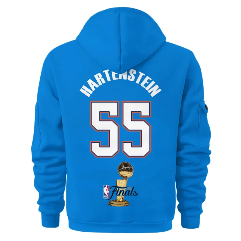Isaiah Hartenstein Hoodie Half Zipper NBA 2025 For Fan Isaiah Hartenstein HVN1087IH062325HODZ - Image 3