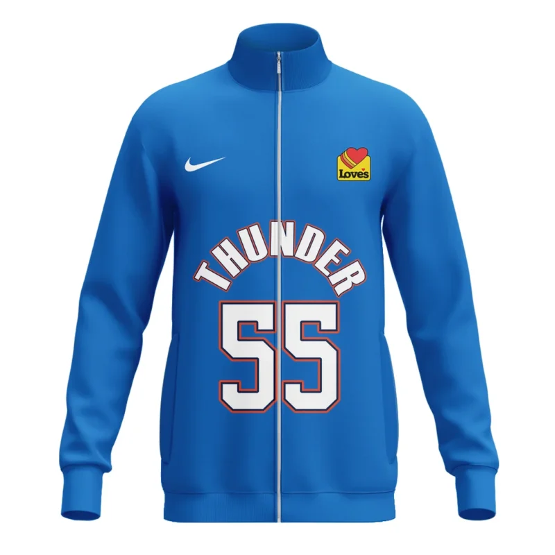Isaiah Hartenstein  Stand Collar Jacket NBA 2025 For Fan Isaiah Hartenstein  HVN1087IH062325SCJ - Image 2