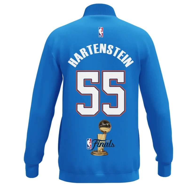Isaiah Hartenstein  Stand Collar Jacket NBA 2025 For Fan Isaiah Hartenstein  HVN1087IH062325SCJ - Image 3