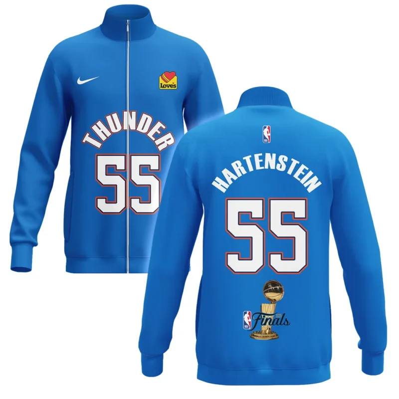 Isaiah Hartenstein  Stand Collar Jacket NBA 2025 For Fan Isaiah Hartenstein  HVN1087IH062325SCJ