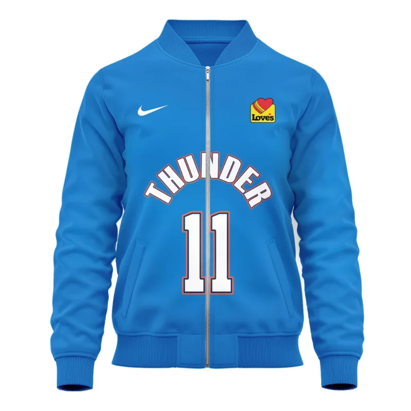 Isaiah Joe Bomber Jacket NBA 2025 For Fan Isaiah Joe HVN1087IJ062325BOB - Image 2