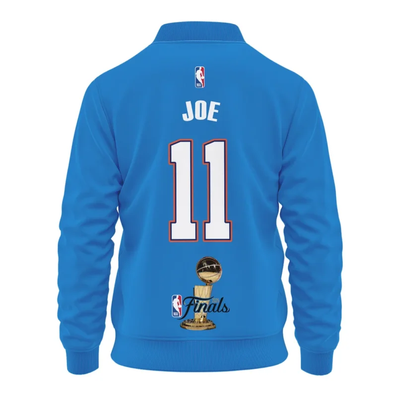 Isaiah Joe Bomber Jacket NBA 2025 For Fan Isaiah Joe HVN1087IJ062325BOB - Image 3