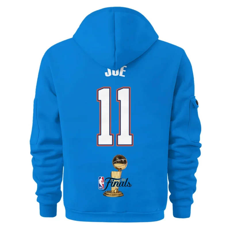 Isaiah Joe Hoodie Half Zipper NBA 2025 For Fan Isaiah Joe HVN1087IJ062325HODZ - Image 3