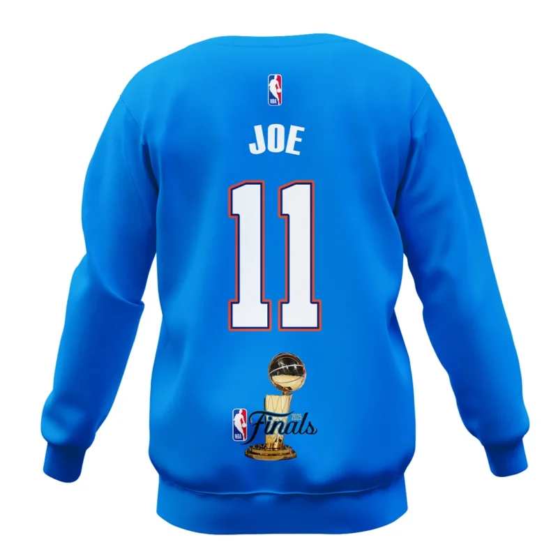 Isaiah Joe Sweatshirt NBA 2025 For Fan Isaiah Joe HVN1087IJ062325SW - Image 3