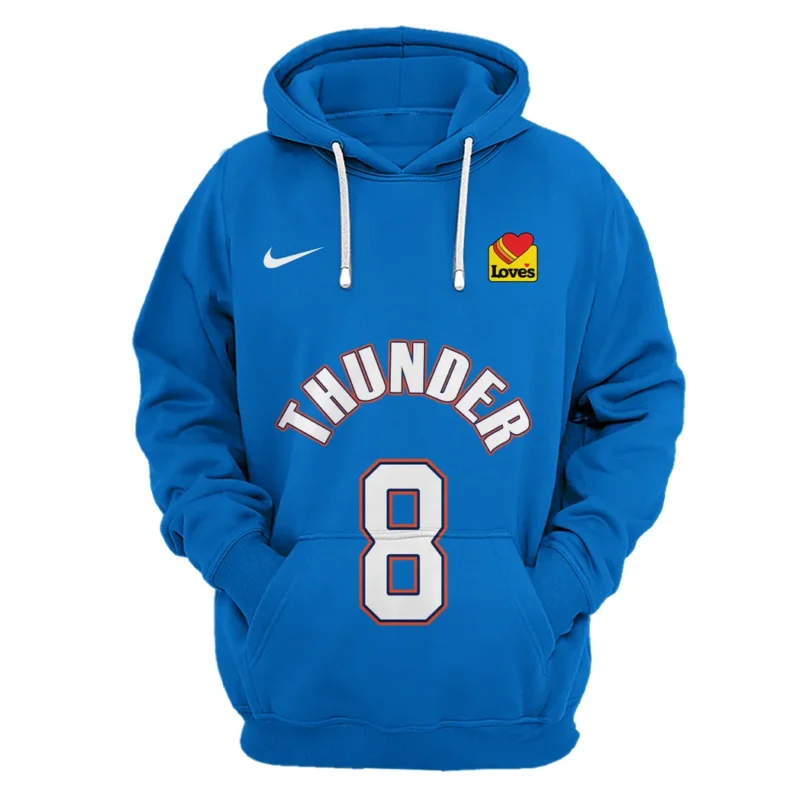 Jaylin Williams Hoodie NBA 2025 For Fan Jaylin Williams HVN1087JW062325HOD - Image 2