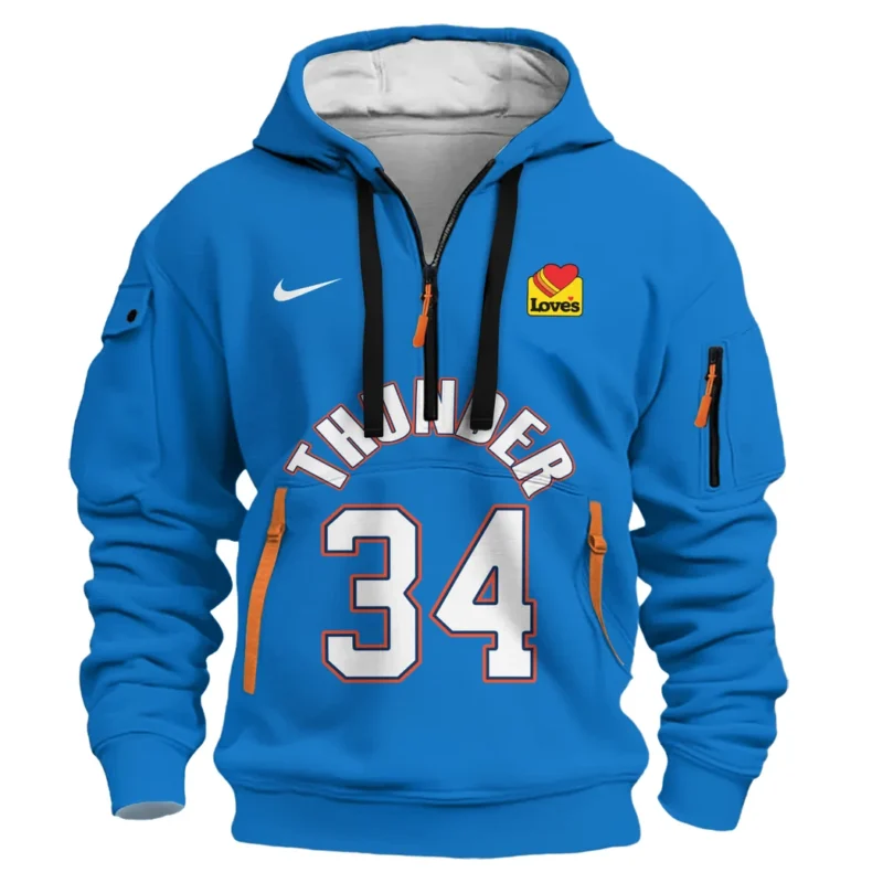 Kenrich Williams Hoodie Half Zipper NBA 2025 For Fan Kenrich Williams HVN1087KW062325HODZ - Image 2