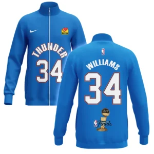 Kenrich Williams Stand Collar Jacket NBA 2025 For Fan Kenrich Williams HVN1087KW062325SCJ
