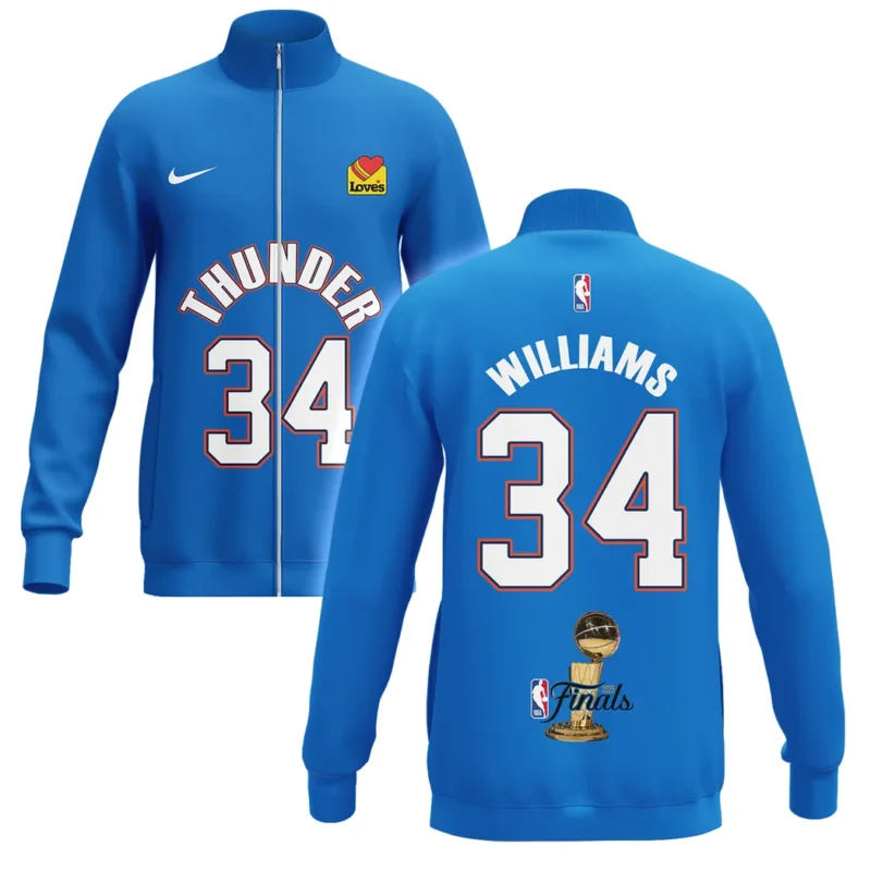 Kenrich Williams Stand Collar Jacket NBA 2025 For Fan Kenrich Williams HVN1087KW062325SCJ