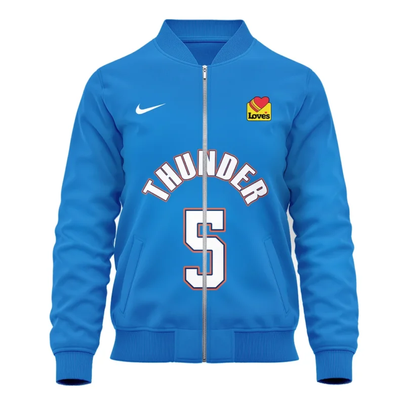 Luguentz Dort Bomber Jacket NBA 2025 For Fan Luguentz Dort HVN1087LD062325BOB - Image 2