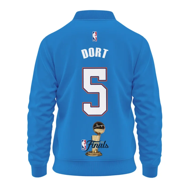 Luguentz Dort Bomber Jacket NBA 2025 For Fan Luguentz Dort HVN1087LD062325BOB - Image 3
