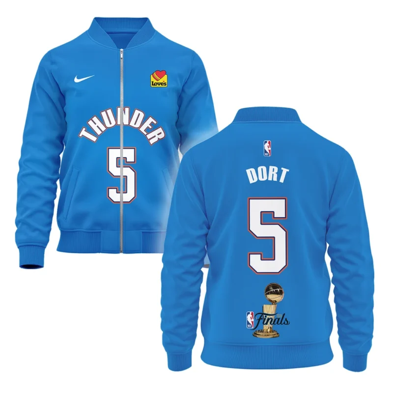 Luguentz Dort Bomber Jacket NBA 2025 For Fan Luguentz Dort HVN1087LD062325BOB